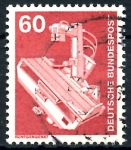 Stamps Germany -  ALEMANIA_SCOTT 1176.04 MAQUINA DE RAYOS X. $0,2