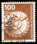 Stamps Germany -  ALEMANIA_SCOTT 1179.02 EXCAVADORA DE CARBON. $0,2