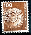Stamps Germany -  ALEMANIA_SCOTT 1179.04 EXCAVADORA DE CARBON. $0,2