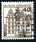 Stamps Germany -  ALEMANIA_SCOTT 1309 CASTILLO WOLFSBURG. $0,2