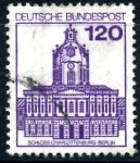 Stamps : Europe : Germany :  ALEMANIA_SCOTT 1313.01 CASTILLO CHARLOTTENBURG. $0,4