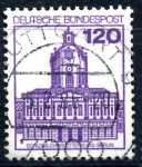 Stamps Germany -  ALEMANIA_SCOTT 1313.04 CASTILLO CHARLOTTENBURG. $0,4
