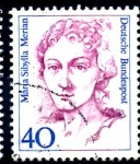 Stamps Germany -  ALEMANIA_SCOTT 1479.01 MARIA SIBYLLA MERIAN. $0,2