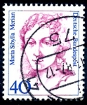 Stamps Germany -  ALEMANIA_SCOTT 1479.03 MARIA SIBYLLA MERIAN. $0,2