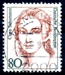 Stamps Germany -  ALEMANIA_SCOTT 1483.02 CLARA SCHUMANN. $0,2