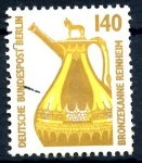 Stamps Germany -  ALEMANIA BERLIN_SCOTT 9N555.03 FRASCO DE BRONCE, EN REINHEIM. $3,75