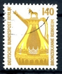 Stamps Germany -  ALEMANIA BERLIN_SCOTT 9N555.05 FRASCO DE BRONCE, EN REINHEIM. $3,75