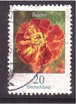 Sellos de Europa - Alemania -  serie- Flores