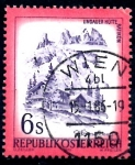 Stamps Austria -  AUSTRIA_SCOTT 967.01 LINDAUER HUT, VORARLBERG. $0,2