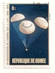 Sellos de Africa - Guinea -  Apolo 11. X Aniv. del aterrizaje en la luna.