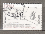 Stamps Spain -  M.de Cervantes (864)