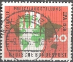 Stamps Germany -  Exposición Internacional de la Policía, Essen.