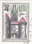 Stamps Russia -  CASTILLO MEDIEVAL -SUUR RANNAVÄRAV