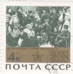 Stamps Russia -  S O L D A D O S 