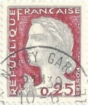 Stamps : Europe : France :  MARIANNE DE DECARIS. TIPO I. YVERT FR 1263