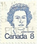 Stamps : America : Canada :  (314) PRIMEROS MINISTROS Y REINA ISABEL II. REINA ISABEL II. YVERT CA 514