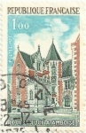 Stamps : Europe : France :  SERIE TURÍSTICA. LA MANSIÓN CLOS LUCÉ, EN AMBOISE. YVERT FR 1759