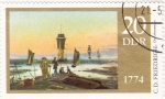 Stamps Germany -  OBRA DE C.D.FREDERICH