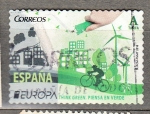 Stamps Spain -  Europa Verde (821)