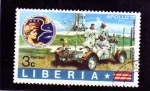 Stamps Liberia -  ASTRONAUTAS