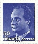 Stamps Spain -  SERIE BÁSICA JUAN CARLOS I. IIa SERIE. VALOR FACIAL 50 Pts. EDIFIL 3005