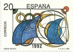 Stamps Spain -  DISEÑO INFANTIL. J.L. VILLEGAS, GANADOR DEL I CONCURSO FILATÉLICO ESCOLAR. EDIFIL 2987