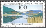 Stamps Germany -  Apertura del canal Rin-Meno-Danubio (MDK).