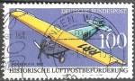 Stamps Germany -  Aviones de correo históricos. Fokker F.III, 1922.