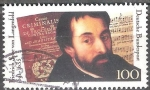 Stamps Germany -  400 Aniv de nacimiento de Friedrich Spee von Langenfeld (poeta y pionero de los derechos humanos).
