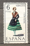 Stamps Spain -  Traje Regional (268)