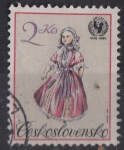 Stamps Czechoslovakia -  2683 - Muñeca
