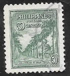 Stamps : America : Philippines :  Colonnade of PalmTrees