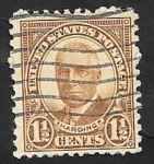 Stamps United States -  292 A - W. Harding