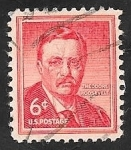 Stamps United States -  600 - Th. Roosevelt