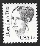 Sellos de America - Estados Unidos -  1478 - Dorothea Dix