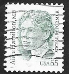 Stamps United States -  2381 - Alice Hamilton