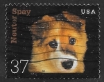 Stamps United States -  3384 - Perro 