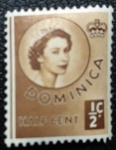 Stamps Dominica -  retrato