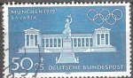 Stamps Germany -  Juegos Olímpicos de Munich en (Bavaria).