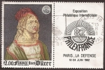 Stamps France -  Philexfrance 1982. Albert Dürer  1980  2,00 ff