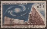 Stamps France -  Radiotélescope de Nançay  1963  0,50 cents