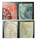Sellos de Europa - Ucrania -  Inglaterra 1902 Perfetto
