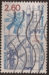 Sellos de Europa - Francia -  20e anniversaire du centre national d'études spatiales (CNES) 1962-1982
