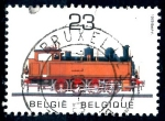 Stamps Belgium -  BELGICA_SCOTT 1196.01 LOCOMOTORA 23, 1904. $0,5