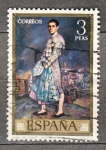 Stamps Spain -  Zuloaga (966)