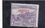 Sellos de Asia - Pakist�n -  PASO DE KHIBER-service