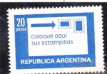 Stamps Argentina -  COLOQUE AQUI SUS ESTAMPILLAS
