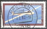 Stamps Germany -  Por el bienestar de la Juventud ( Phoenix FS 24 planeador, 1957).