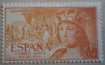 Stamps Spain -  Fernando el catolico