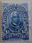 Stamps United States -  Republica de Hawai